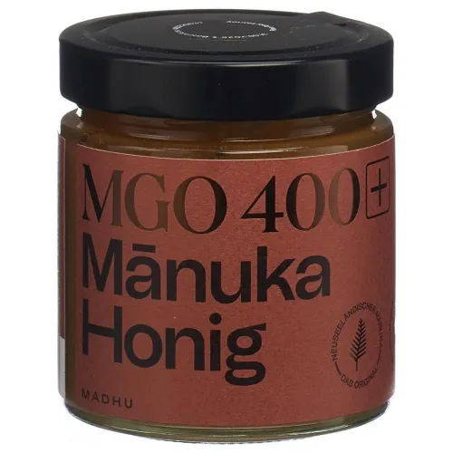 MADHU Honey, Madhu Manuka Honig MGO400 (500g)