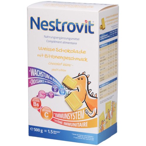 Nestlé Suisse SA, NESTROVIT Weisse Schokolade 500 g