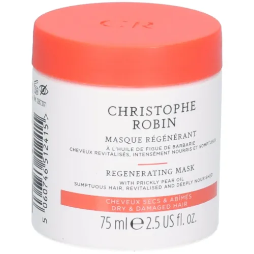 Christophe Robin, Christophe Robin - Regenerating Mask with Prickly Pear Oil, 75 ml