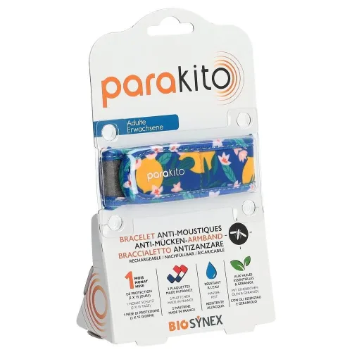 parakito, parakito Mückenarmband Erwachsene Fun Zitrone (1 Stk)