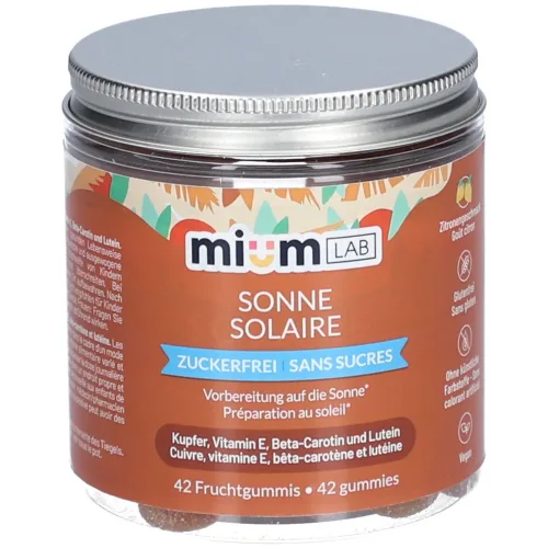 miumLAB, miumLAB Gummies Sonne (42 Stk)