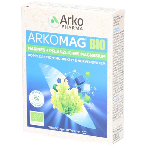 Arkopharma, ARKOMAG Doppel Magnesium Tabletten Bio (30 Stk)