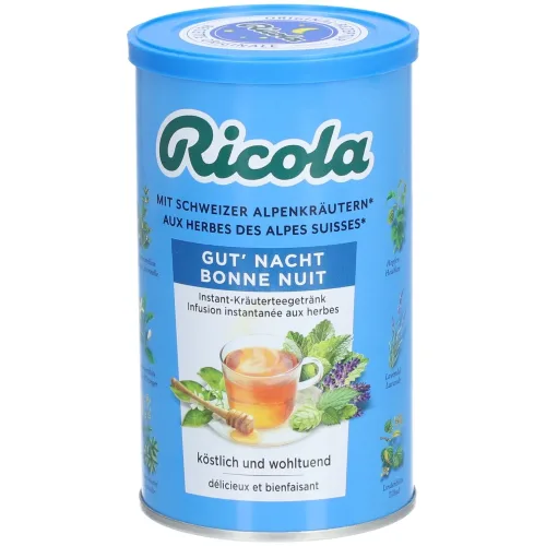 Ricola, Ricola Instant-Tee Gut'Nacht Dose (200g)