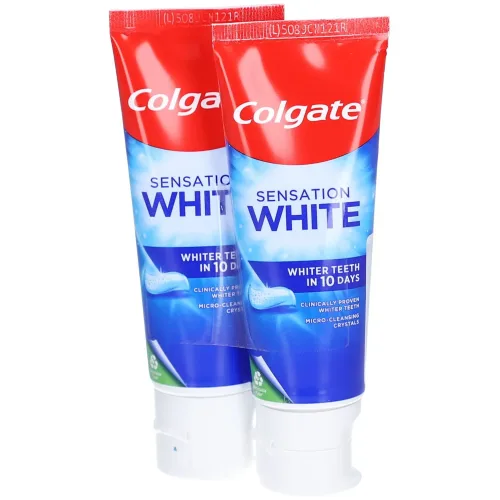 Colgate, Colgate Sensation White Zahnpasta Duo (2x75ml)