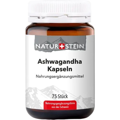 Drogovita MED GmbH, NATURSTEIN Ashwagandha Kapseln 75 Stück