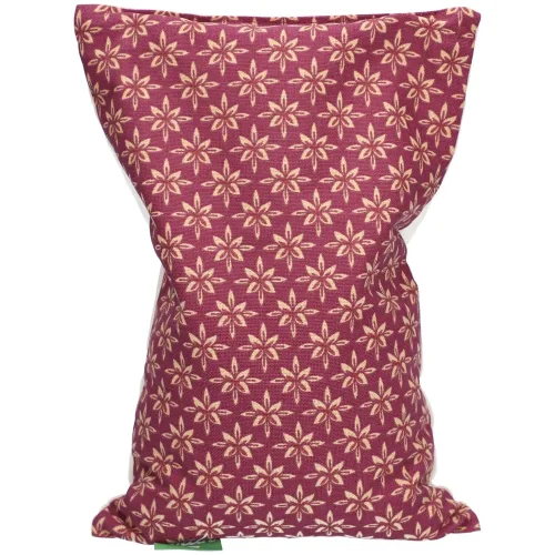 Himmelgrün Kirschkernkissen 30 x 20 cm Blütenstern