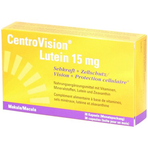 CentroVision, CentroVision Lutein 15mg (30 Stk)