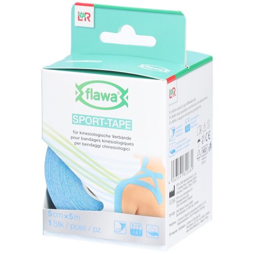 flawa, flawa SPORT-TAPE 5cmx5m blau (1 Stk)