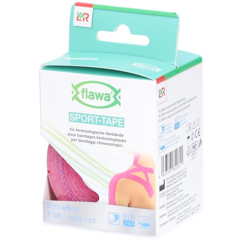 flawa, flawa SPORT-TAPE 5cmx5m pink (1 Stk)