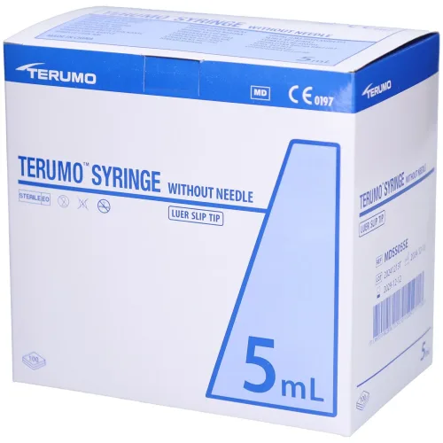 TERUMO, TERUMO Spritze, 5ml, Luer zentrisch MDS (100 Stk)
