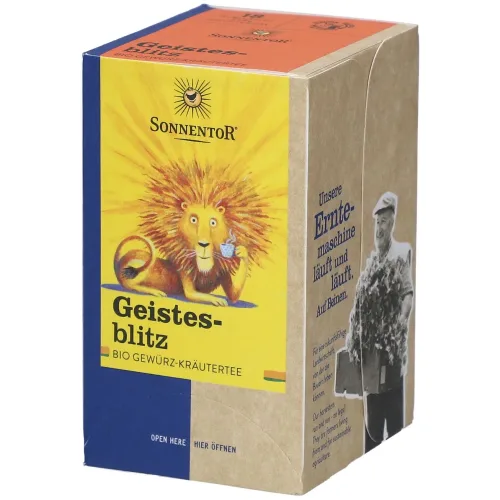 SONNENTOR, SONNENTOR Geistesblitz Tee (18 Beutel)