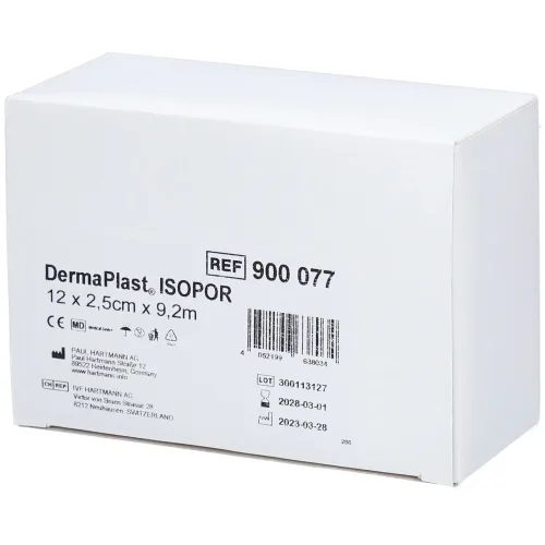 DERMAPLAST, DermaPlast ISOPOR 2.5cmx9.2m Vlies (12 Stk)