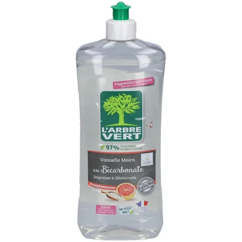 L'ARBRE VERT, L'ARBRE VERT Geschirrspülmittel Natron & Grapefruit (750ml)