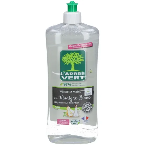L'ARBRE VERT, L'ARBRE VERT Geschirrspülmittel Essig Birne (750ml)