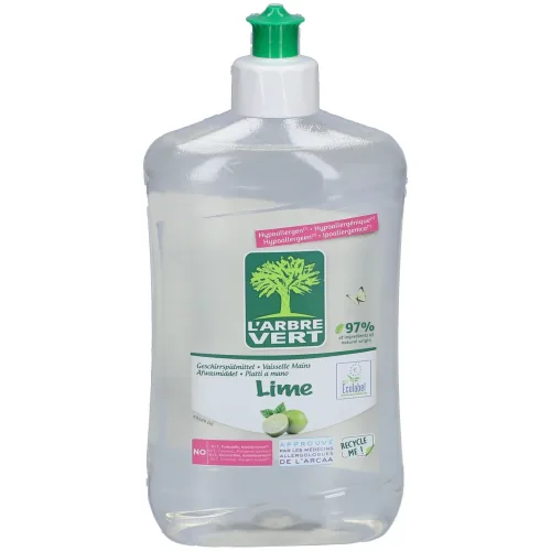 L'ARBRE VERT, L'ARBRE VERT Geschirrspülmittel Limette (500ml)