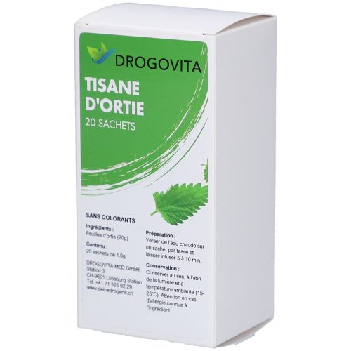 Drogovita, DROGOVITA Brennnessel Tee (20 Beutel)