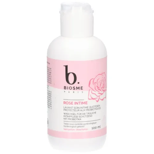 Biosme, Biosme Waschgel Intimpflege Rose Probiotika (100ml)