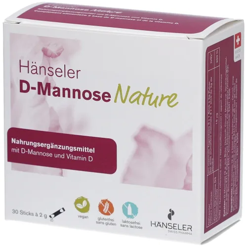 Hänseler, Hänseler D-Mannose Nature (30x2g)