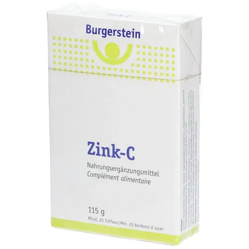 Burgerstein, Burgerstein Zink-C Toffees (115g)