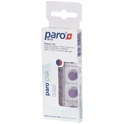 Paro, paro PLAK 2-Farben Tabletten rot/blau (10 Stk)