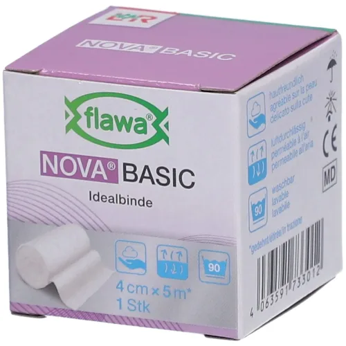 FLAWA, flawa Nova Basic Universalbinde, 4cmx5m (1 Stk)