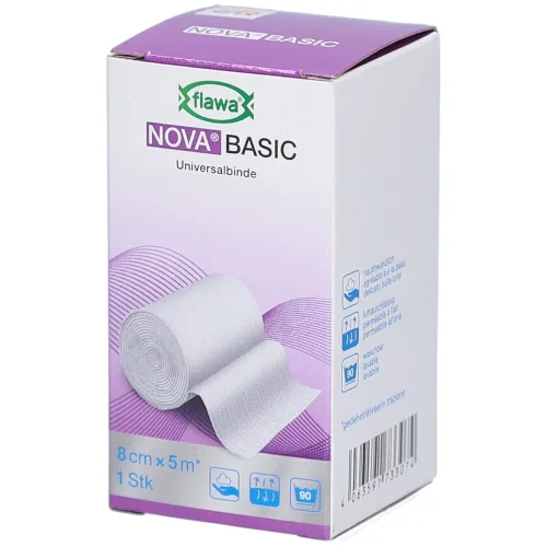 FLAWA, flawa Nova Basic 8cmx5m (1 Stk)