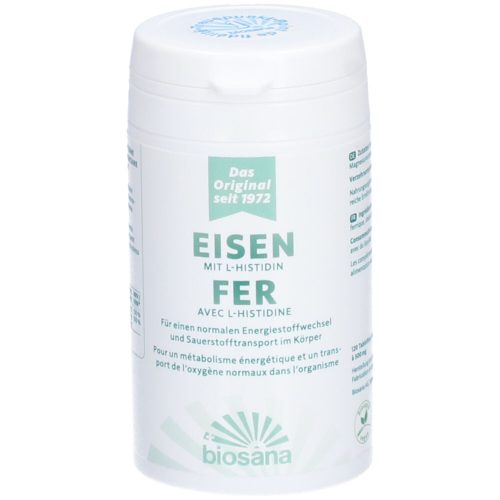 biosana, biosana Eisen mit L-Histidin Tabletten (120 Stk)