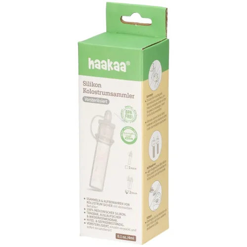 Haakaa, haakaa Kolostrum Sammler Silikon (2x4ml)