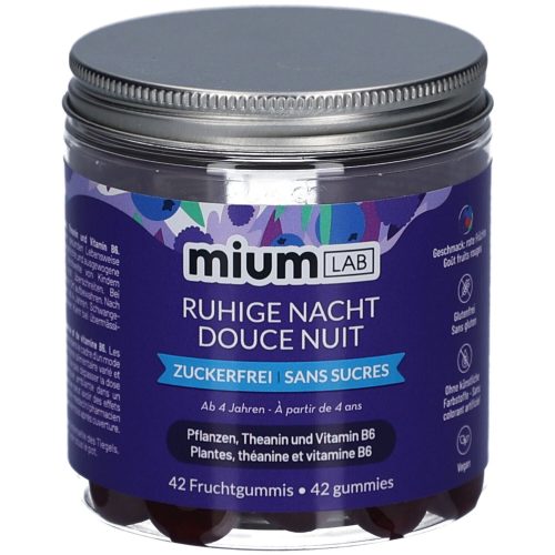 miumLAB, miumLAB Gummies Ruhige Nacht (42 Stk)