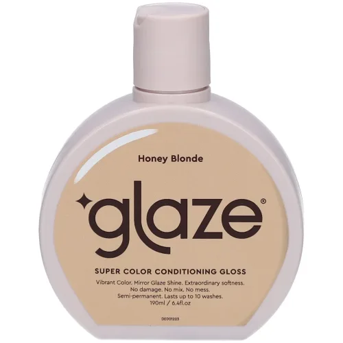 Glaze, Glaze - Super Color Conditioning Hair Gloss Honey Blonde, Cond. Gloss Honey Blonde, 190 ml