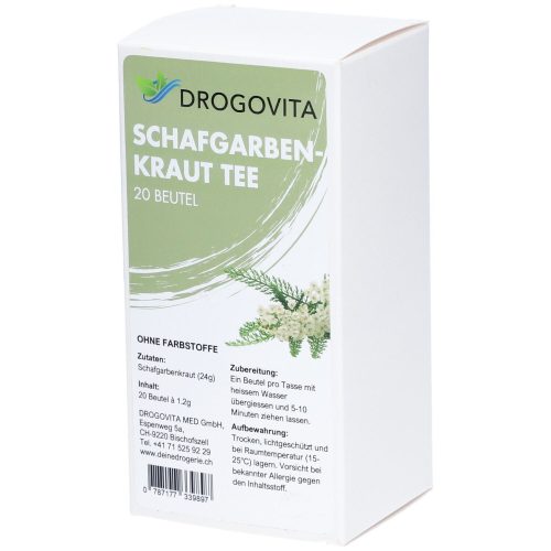 Drogovita, Drogovita Schafgarben Tee (20 Beutel)