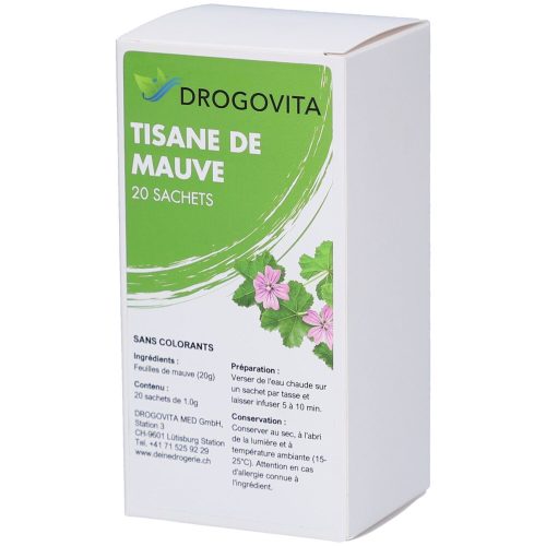 Drogovita, Drogovita Malvenblätter Tee (20 Stk)