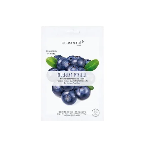 ecosecret, Ecosecret Gesichtsmaske belebend Heidelbeere (20ml)