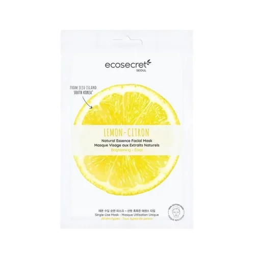 ecosecret, Ecosecret Gesichtsmaske strahlend Zitrone (20ml)