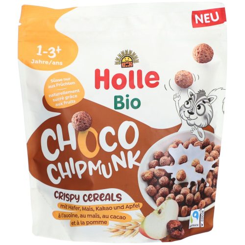 Holle, Holle Bio Choco Chipmunk, Crispy Cereals (125g)