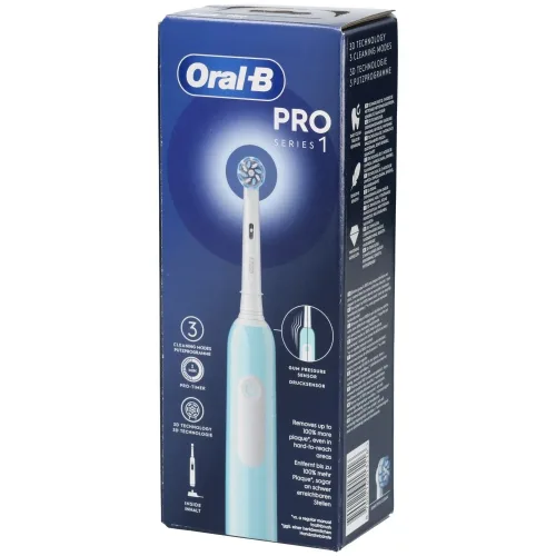 Oral-B, Oral-B - Pro 1 Sensitive Clean Caribbean Blue, Hellblau
