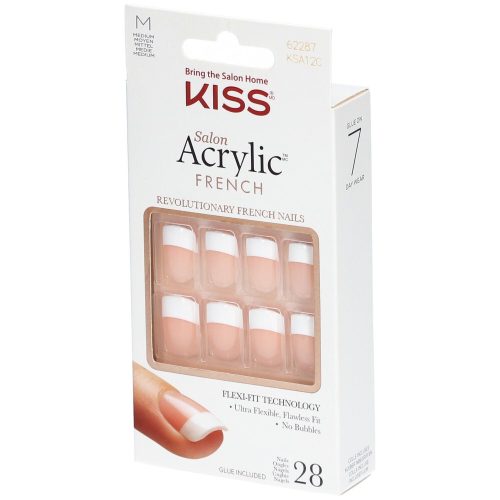 KISS, KISS Salon Acrylic French Nail Kit - Rumour Mill (1 Stk)