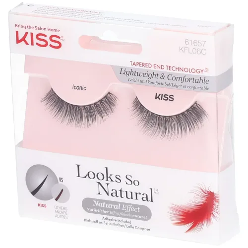 KISS, KISS Iconic Künstliche Wimpern 1 ct
