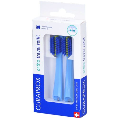 Curaprox, Curaprox CS 5460 Travel Set refill, blau (1 Stk)