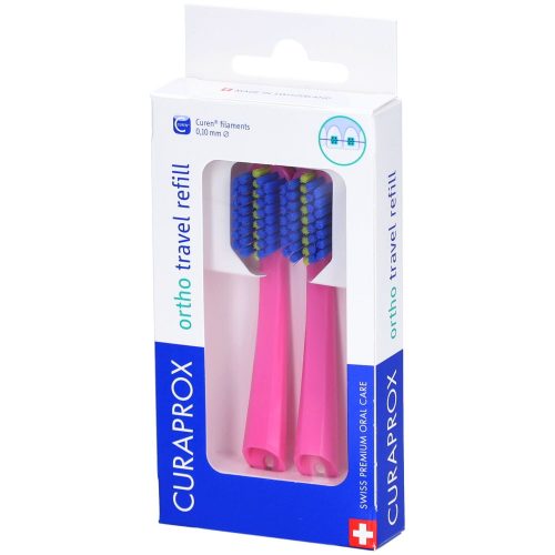 Curaprox, Curaprox CS 5460 Travel Set refill, pink (1 Stk)