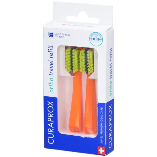 CURAPROX, Curaprox CS 5460 Travel Set refill, orange (1 Stk)