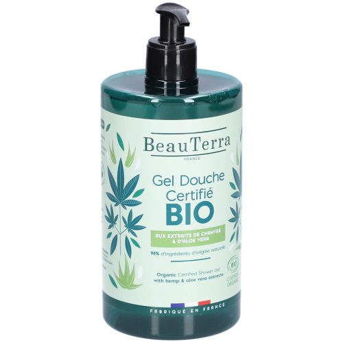 BeauTerra, BeauTerra Duschgel Hanf & Aloe Vera Bio (750ml)