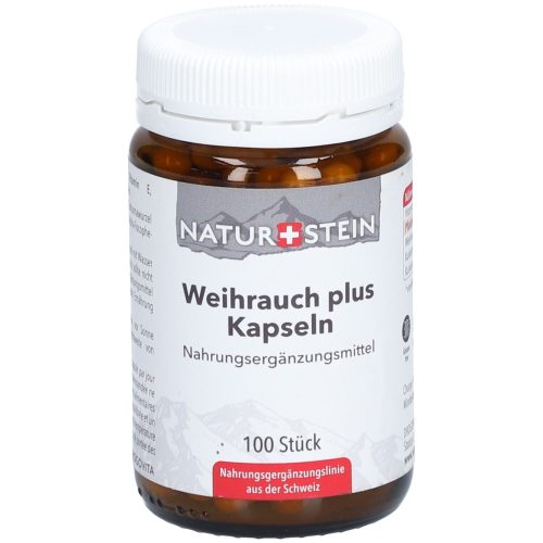 NATURSTEIN, NATURSTEIN Weihrauch plus Kapseln Glas (100 Stk)