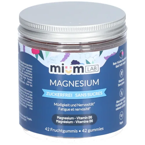 miumLAB, miumLAB Gummies Magnesium (42 Stk)