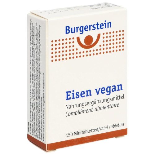 Ebi-Pharm AG, Burgerstein Eisen vegan Tabletten 150 Stück