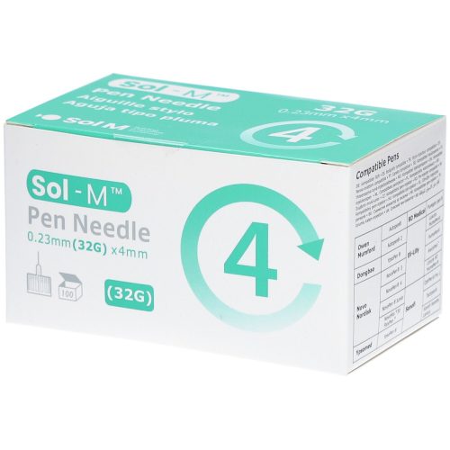 Sol-M, Sol-M Pen Nadel 32G 0.23mmx4mm (100 Stk)