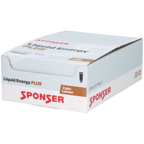 SPONSER, Sponser Liquid Energy Plus Cola-Lemon (18x70g)