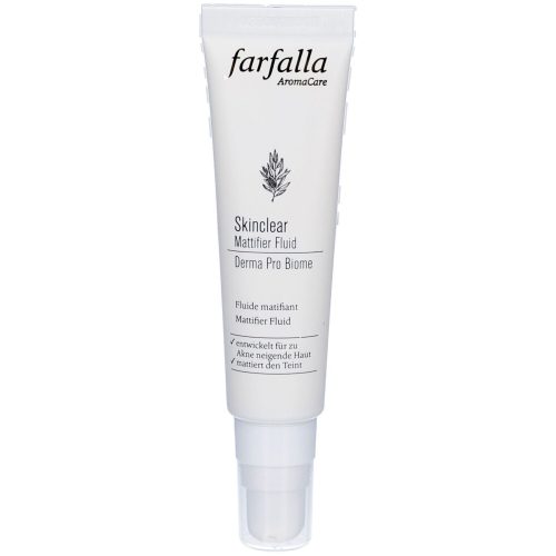 farfalla - SkinclearMattifierFluid,DermaProBiome, 30 ml