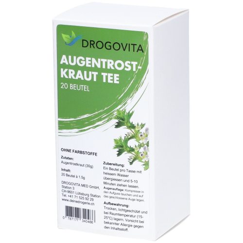 Drogovita, DROGOVITA Augentrost-Tee (20 Beutel)