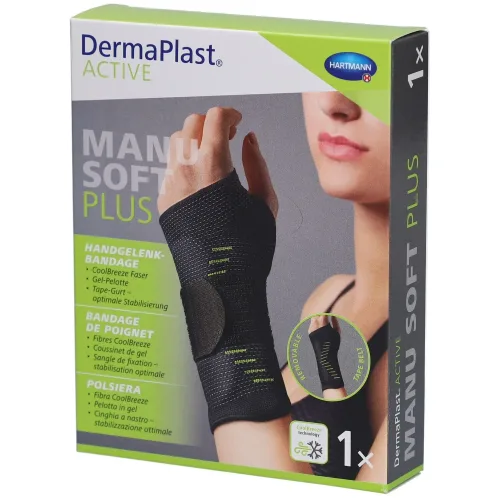 DERMAPLAST, DermaPlast Active Manu Soft Plus Size 4 (1 Stk)